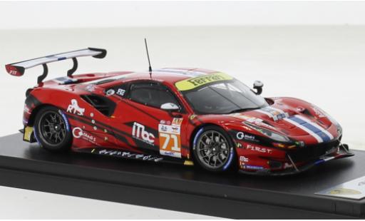 Ferrari 488 1/43 Look Smart GTE EVO No.71 Spirit of Race 24h Le Mans 2022 diecast model cars
