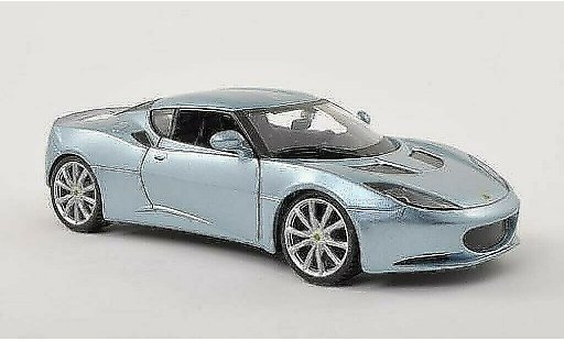 Lotus Evora S 1/24 Burago IPS grey-blue diecast model cars