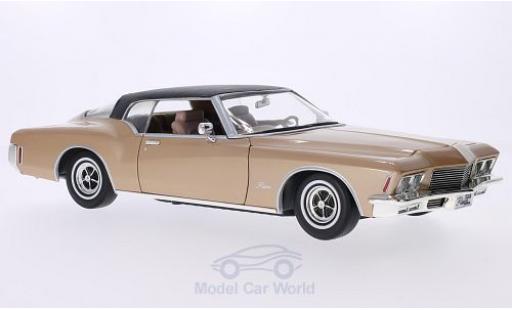 Diecast model cars Buick Riviera 1971 1/18 Lucky Die Cast GS gold/matt-black 1971 Buick Riviera 1971 1/18 Lucky Die Cast GS gold/matt-black 1971 diecast model cars