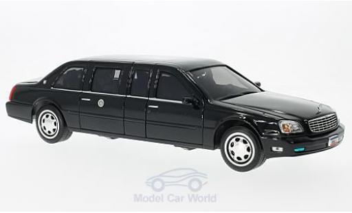 Diecast model cars Cadillac Deville 1/24 Lucky Die Cast DeVille Presidental Limousine black 2001 Standarten liegen bei Cadillac Deville 1/24 Lucky Die Cast DeVille Presidental Limousine black 2001 Standarten liegen bei diecast model cars