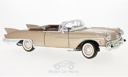 Diecast model cars Cadillac Eldorado 1/18 Lucky Die Cast Biarritz metallic beige 1958 Cadillac Eldorado 1/18 Lucky Die Cast Biarritz metallic beige 1958 diecast model cars