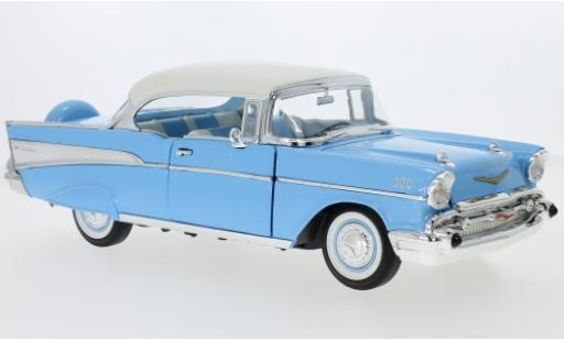 Diecast model cars Chevrolet Bel Air 1/18 Lucky Die Cast Hardtop blue/white 1957 Chevrolet Bel Air 1/18 Lucky Die Cast Hardtop blue/white 1957 diecast model cars