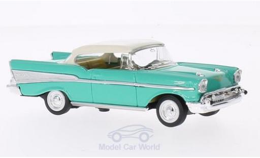 Diecast model cars Chevrolet Bel Air 1/43 Lucky Die Cast green/white 1957 ohne Vitrine Chevrolet Bel Air 1/43 Lucky Die Cast green/white 1957 ohne Vitrine diecast model cars