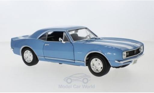 Diecast model cars Chevrolet Camaro 1/18 Lucky Die Cast Z28 metallic blue/white 1967 Chevrolet Camaro 1/18 Lucky Die Cast Z28 metallic blue/white 1967 diecast model cars