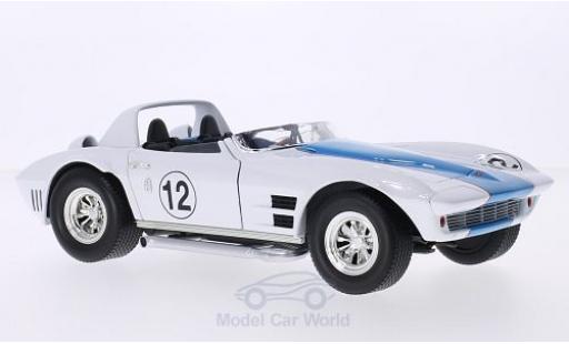 Diecast model cars Chevrolet Corvette 1/18 Lucky Die Cast Grand Sport Roadster No.12 1964 Chevrolet Corvette 1/18 Lucky Die Cast Grand Sport Roadster No.12 1964 diecast model cars