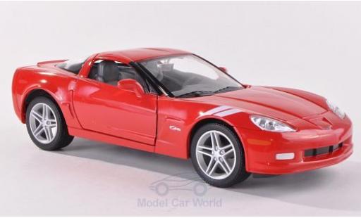 Diecast model cars Chevrolet Corvette C6 1/24 Lucky Die Cast Z06 (C6) red 2007 Chevrolet Corvette C6 1/24 Lucky Die Cast Z06 (C6) red 2007 diecast model cars