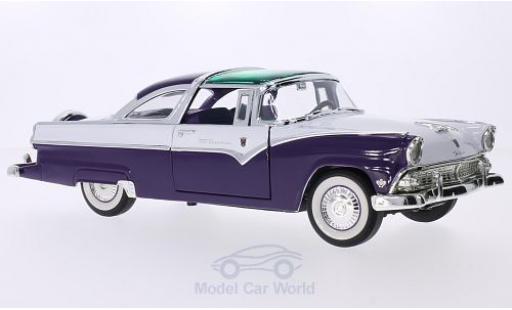 Diecast model cars Ford Crown 1/18 Lucky Die Cast Victoria purple/white 1955 Ford Crown 1/18 Lucky Die Cast Victoria purple/white 1955 diecast model cars