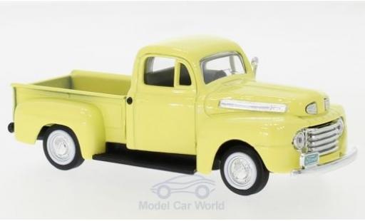 Diecast model cars Ford F-1 1/43 Lucky Die Cast Pick Up yellow 1948 Ford F-1 1/43 Lucky Die Cast Pick Up yellow 1948 diecast model cars