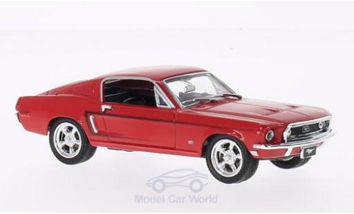 Diecast model cars Ford Mustang GT 1/43 Lucky Die Cast GT 2+2 Fastback red 1968 Ford Mustang GT 1/43 Lucky Die Cast GT 2+2 Fastback red 1968 diecast model cars