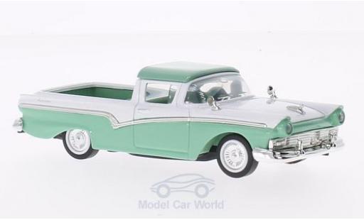 Diecast model cars Ford Ranchero 1/43 Lucky Die Cast green/white 1957 ohne Vitrine Ford Ranchero 1/43 Lucky Die Cast green/white 1957 ohne Vitrine diecast model cars