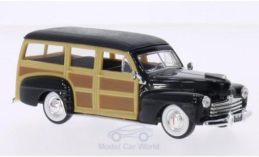 Diecast model cars Ford Woody 1/43 Lucky Die Cast black/Holzoptik 1948 ohne Vitrine Ford Woody 1/43 Lucky Die Cast black/Holzoptik 1948 ohne Vitrine diecast model cars