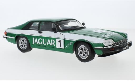 Diecast model cars Jaguar XJS 1/18 Lucky Die Cast metallic green/Dekor No.1 1975 Jaguar XJS 1/18 Lucky Die Cast metallic green/Dekor No.1 1975 diecast model cars