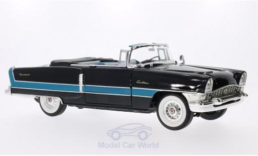 Diecast model cars Packard Caribbean 1/18 Lucky Die Cast (Convertible) black/blue 1955 Packard Caribbean 1/18 Lucky Die Cast (Convertible) black/blue 1955 diecast model cars