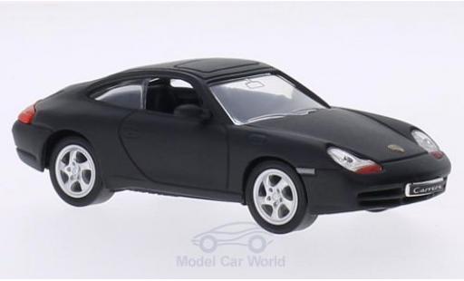 Porsche 996 1/43 Lucky Die Cast 911 () Carrera matt-black 1998 ohne Vitrine diecast model cars