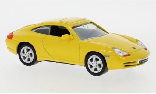 Porsche 996 1/43 Lucky Die Cast 911 Carrera () yellow 1998 diecast model cars