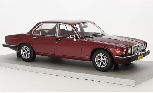 Diecast model cars Jaguar XJ 1/18 Lucky Step Models 6 metallic red 1982 Jaguar XJ 1/18 Lucky Step Models 6 metallic red 1982 diecast model cars