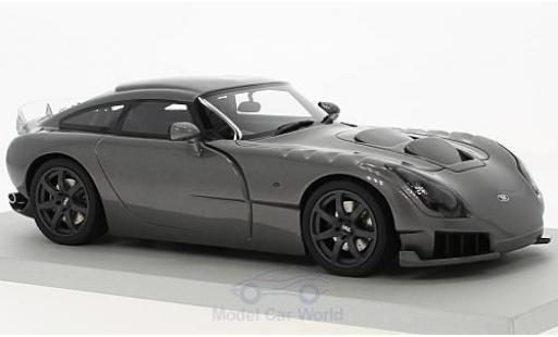 Diecast model cars TVR Sagaris 1/18 Lucky Step Models metallic grey RHD 2005 TVR Sagaris 1/18 Lucky Step Models metallic grey RHD 2005 diecast model cars