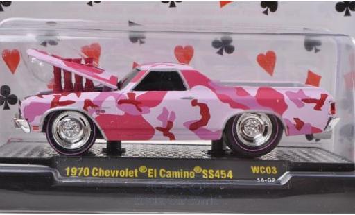 Diecast model cars Chevrolet El Camino 1/64 M2 Machines Tuning red 1970 Motorhaube mit Funktion Ground Pounders Wild Cards Chevrolet El Camino 1/64 M2 Machines Tuning red 1970 Motorhaube mit Funktion Ground Pounders Wild Cards diecast model cars