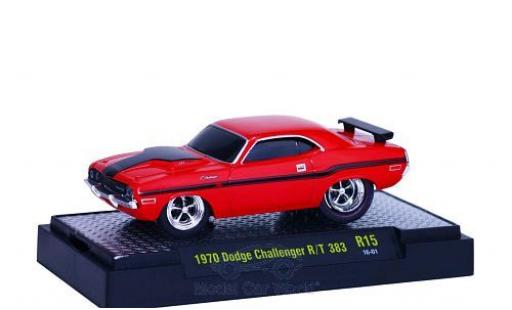 Diecast model cars Dodge Challenger 1970 1/64 M2 Machines R/T 383 red/black 1970 Ground Pounders Dodge Challenger 1970 1/64 M2 Machines R/T 383 red/black 1970 Ground Pounders diecast model cars