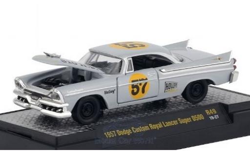 Diecast model cars Dodge Custom Royal Lancer 1/64 M2 Machines Super D500 grey/Dekor 1957 Dodge Custom Royal Lancer 1/64 M2 Machines Super D500 grey/Dekor 1957 diecast model cars