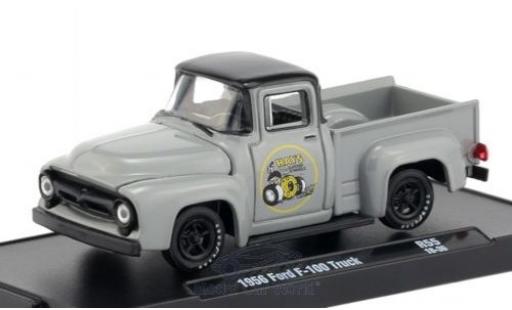 Diecast model cars Ford F-1 1/64 M2 Machines 00 grey/black 1956 Ford F-1 1/64 M2 Machines 00 grey/black 1956 diecast model cars