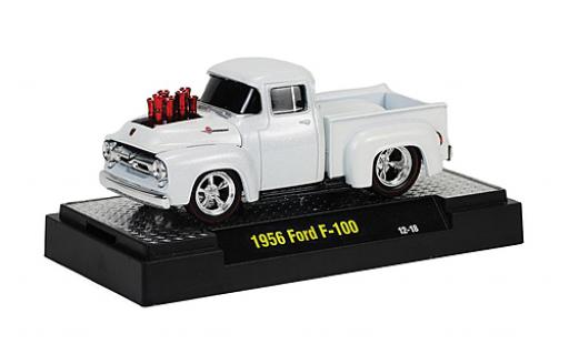 Diecast model cars Ford F-100 1/64 M2 Machines F 100 Tuning white 1956 Ground Pounders Ford F-100 1/64 M2 Machines F 100 Tuning white 1956 Ground Pounders diecast model cars