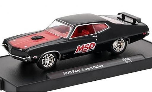 Diecast model cars Ford Torino 1/64 M2 Machines Cobra black/red MSD 1970 voiture-Drivers Release 42 sans Vitrine Ford Torino 1/64 M2 Machines Cobra black/red MSD 1970 voiture-Drivers Release 42 sans Vitrine diecast model cars