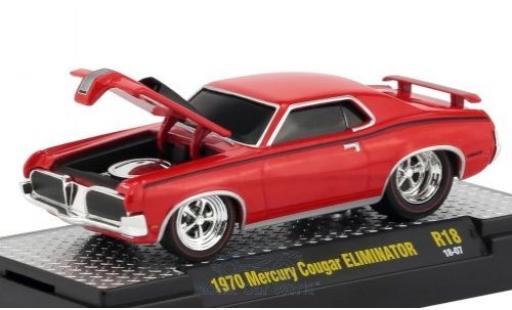 Diecast model cars Mercury Cougar 1/18 M2 Machines Eliminator red/black 1970 Mercury Cougar 1/18 M2 Machines Eliminator red/black 1970 diecast model cars