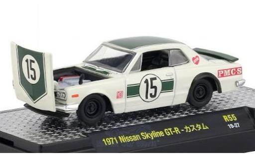 Diecast model cars Nissan Skyline 1/64 M2 Machines GT-R RHD No.15 1971 Nissan Skyline 1/64 M2 Machines GT-R RHD No.15 1971 diecast model cars