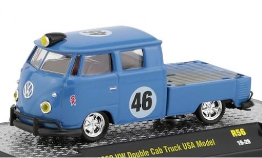 Diecast model cars Volkswagen T1 1/64 M2 Machines DoKa Pritsche blue 1960 No.46 Volkswagen T1 1/64 M2 Machines DoKa Pritsche blue 1960 No.46 diecast model cars