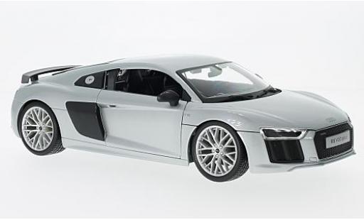 Audi R8 1/18 Maisto V10 Plus grey sans Vitrine diecast model cars