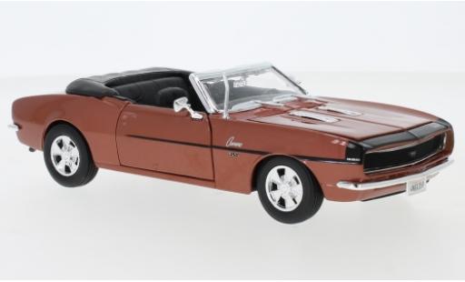 Diecast model cars Chevrolet Camaro 1/24 Maisto SS 396 Convertible metallic bronze 1968 Chevrolet Camaro 1/24 Maisto SS 396 Convertible metallic bronze 1968 diecast model cars