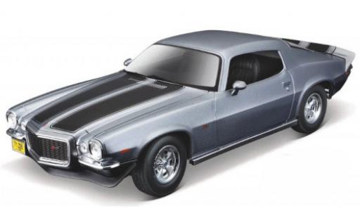 Diecast model cars Chevrolet Camaro 1/18 Maisto Z28 grey/black 1971 Chevrolet Camaro 1/18 Maisto Z28 grey/black 1971 diecast model cars