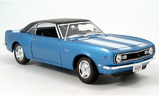 Diecast model cars Chevrolet Camaro 1/18 Maisto Z28 metallic blue 1968 sans Vitrine Chevrolet Camaro 1/18 Maisto Z28 metallic blue 1968 sans Vitrine diecast model cars
