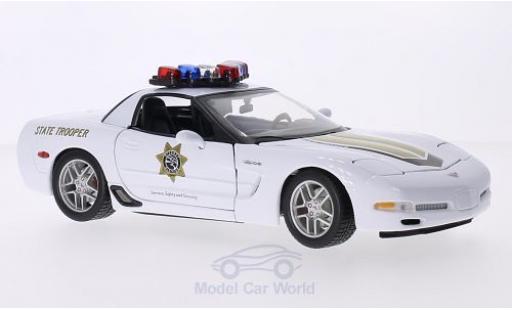 Chevrolet Corvette 1/18 Maisto (C5) Z06 State Trooper Highway Division diecast model cars