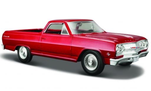 Diecast model cars Chevrolet El Camino 1/24 Maisto metallic red 1965 1:25 Chevrolet El Camino 1/24 Maisto metallic red 1965 1:25 diecast model cars