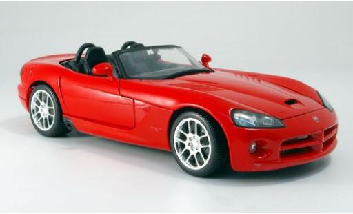 Diecast model cars Dodge Viper 1/18 Maisto SRT-10 red 2003 sans Vitrine Dodge Viper 1/18 Maisto SRT-10 red 2003 sans Vitrine diecast model cars