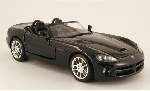 Diecast model cars Dodge Viper 1/18 Maisto SRT-10 black 2003 sans Vitrine Dodge Viper 1/18 Maisto SRT-10 black 2003 sans Vitrine diecast model cars