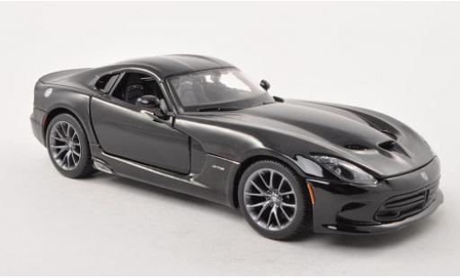 Diecast model cars Dodge Viper 1/24 Maisto SRT GTS black 2013 Dodge Viper 1/24 Maisto SRT GTS black 2013 diecast model cars
