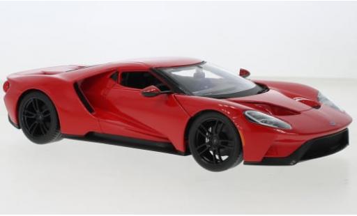 Ford GT 1/18 Maisto rot 2017 1:18 diecast model cars