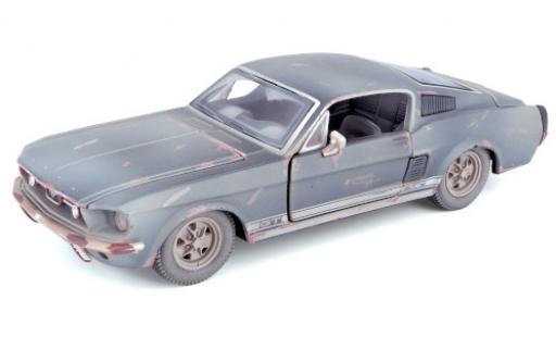 Diecast model cars Ford Mustang 1/24 Maisto GT Fastback black 1967 trouvaille de grange avec traces de vieilissement Ford Mustang 1/24 Maisto GT Fastback black 1967 trouvaille de grange avec traces de vieilissement diecast model cars
