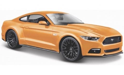 Diecast model cars Ford Mustang 1/18 Maisto GT metallic orange 2015 Ford Mustang 1/18 Maisto GT metallic orange 2015 diecast model cars