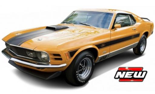 Diecast model cars Ford Mustang 1/18 Maisto Mach 1 orange/black 1970 Ford Mustang 1/18 Maisto Mach 1 orange/black 1970 diecast model cars