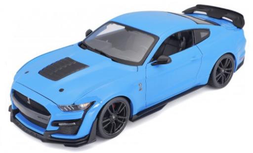Diecast model cars Ford Mustang 1/18 Maisto Shelby GT500 blue 2020 Ford Mustang 1/18 Maisto Shelby GT500 blue 2020 diecast model cars