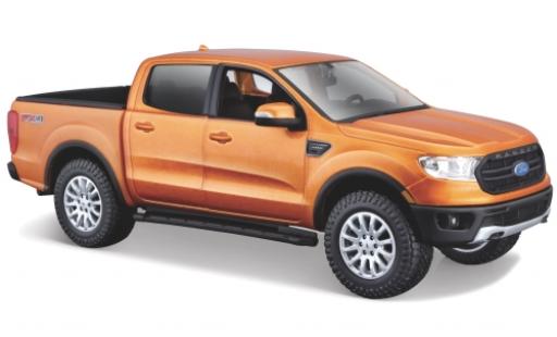Diecast model cars Ford Ranger 1/24 Maisto metallic orange 2019 1:27 Ford Ranger 1/24 Maisto metallic orange 2019 1:27 diecast model cars