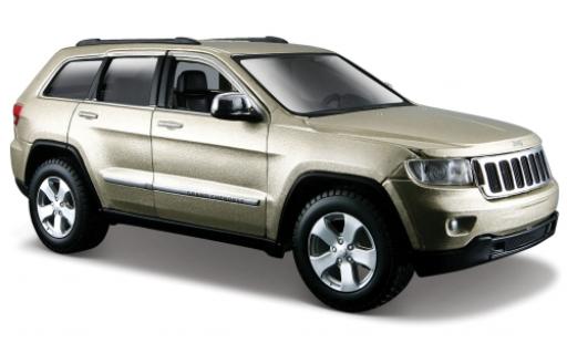 Diecast model cars Jeep Grand Cherokee 1/24 Maisto Laredo metallic beige Jeep Grand Cherokee 1/24 Maisto Laredo metallic beige diecast model cars