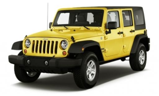 Jeep Wrangler 1/24 Maisto Limited yellow 2015 diecast model cars