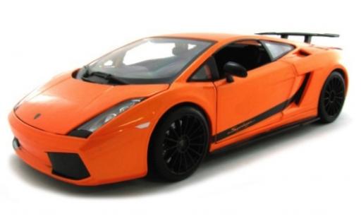 Diecast model cars Lamborghini Gallardo 1/18 Maisto Superlegerra metallic orange 2007 Lamborghini Gallardo 1/18 Maisto Superlegerra metallic orange 2007 diecast model cars