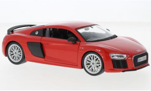 Diecast model cars Audi R8 1/24 Maisto V10 Plus red clair Audi R8 1/24 Maisto V10 Plus red clair diecast model cars
