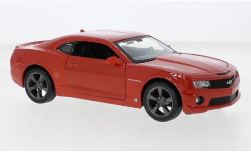 Diecast model cars Chevrolet Camaro 1/24 Maisto SS RS orange 2010 Chevrolet Camaro 1/24 Maisto SS RS orange 2010 diecast model cars